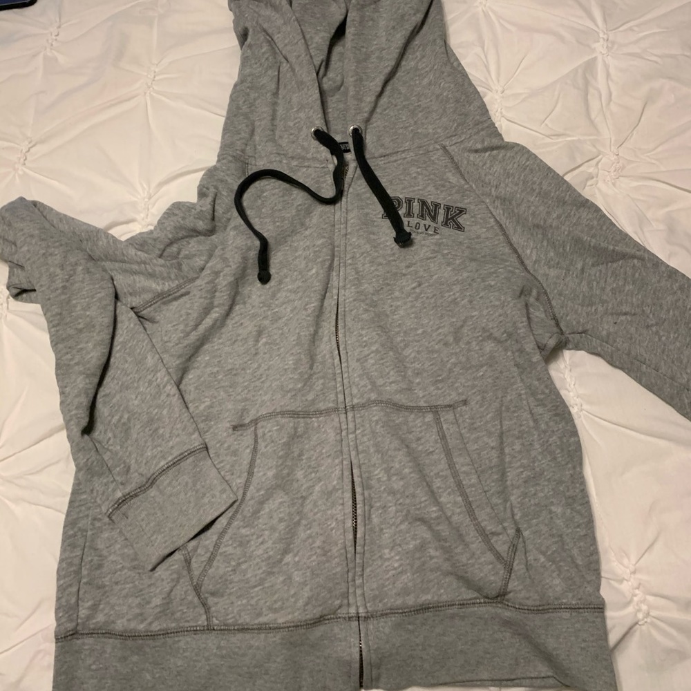 VS PINK ZIP UP JACKET